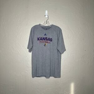Adidas Kansas Jayhawks Football Shirt - Size Large